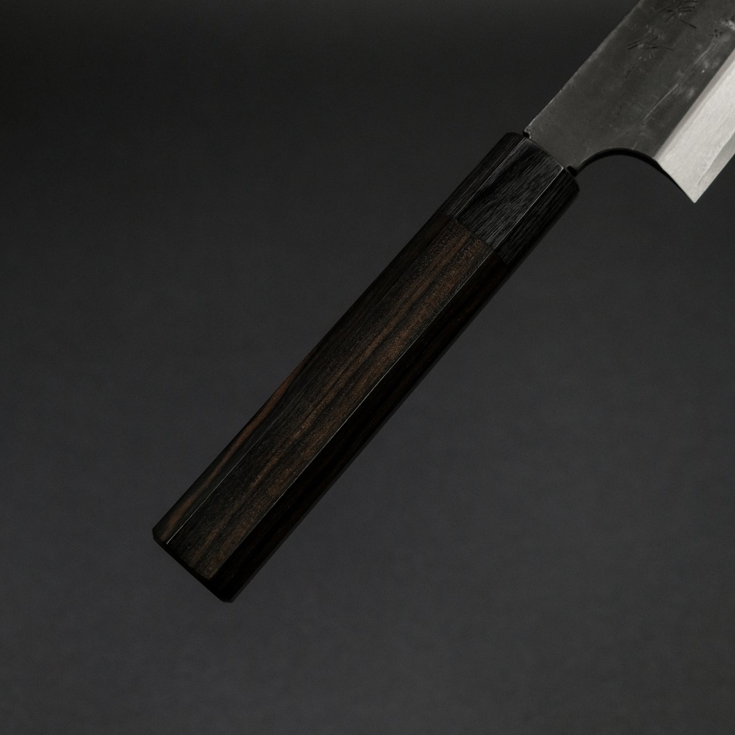 Kitaoka Blue #2 Kurouchi Funayuki 180mm Ebony Handle