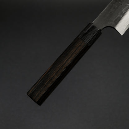 Kitaoka Blue #2 Kurouchi Funayuki 180mm Ebony Handle