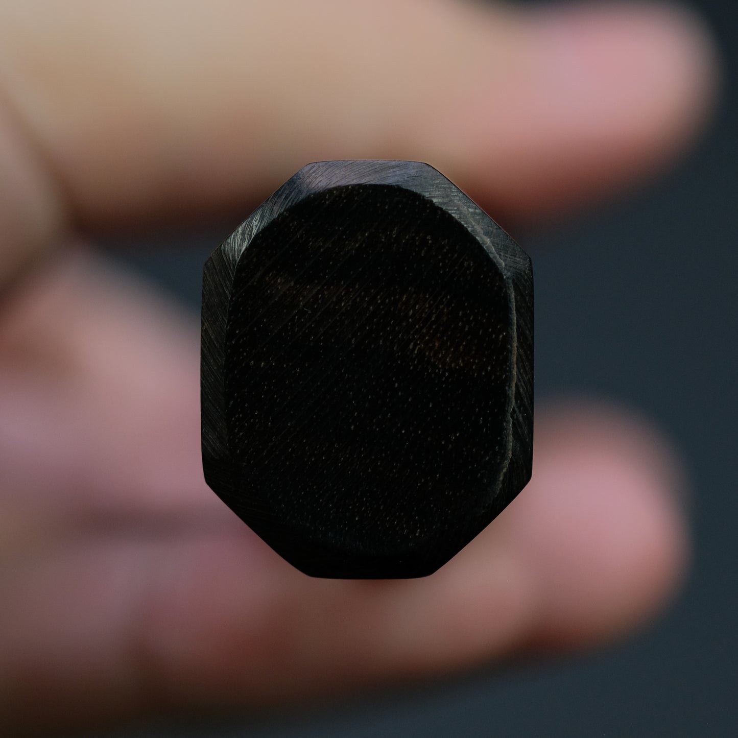 Kitaoka Blue #2 Suminagashi Funayuki 180mm Ebony Handle