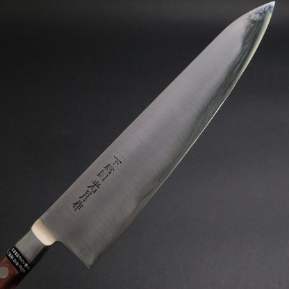 Kogetsu White #1 Gyuto 240mm Wine Pakka Handle