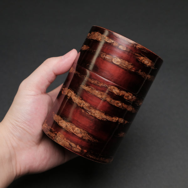 Komon Denshiro Natural Tea Container Large