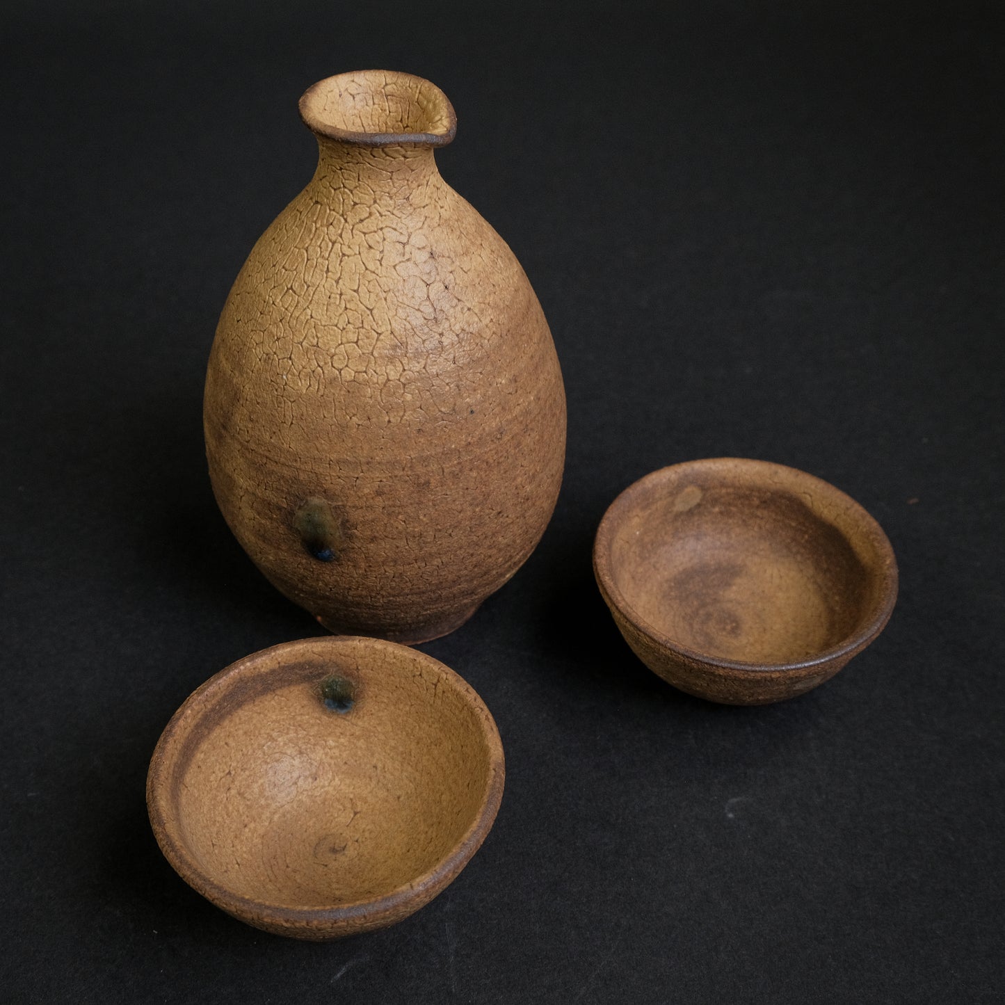 Shinohara Sake Set with Kiri Box (Kiseto)