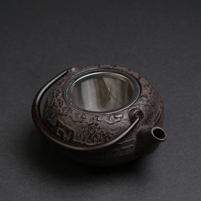 Komon Yamagata Imoto Kofu ( Tea Pot)