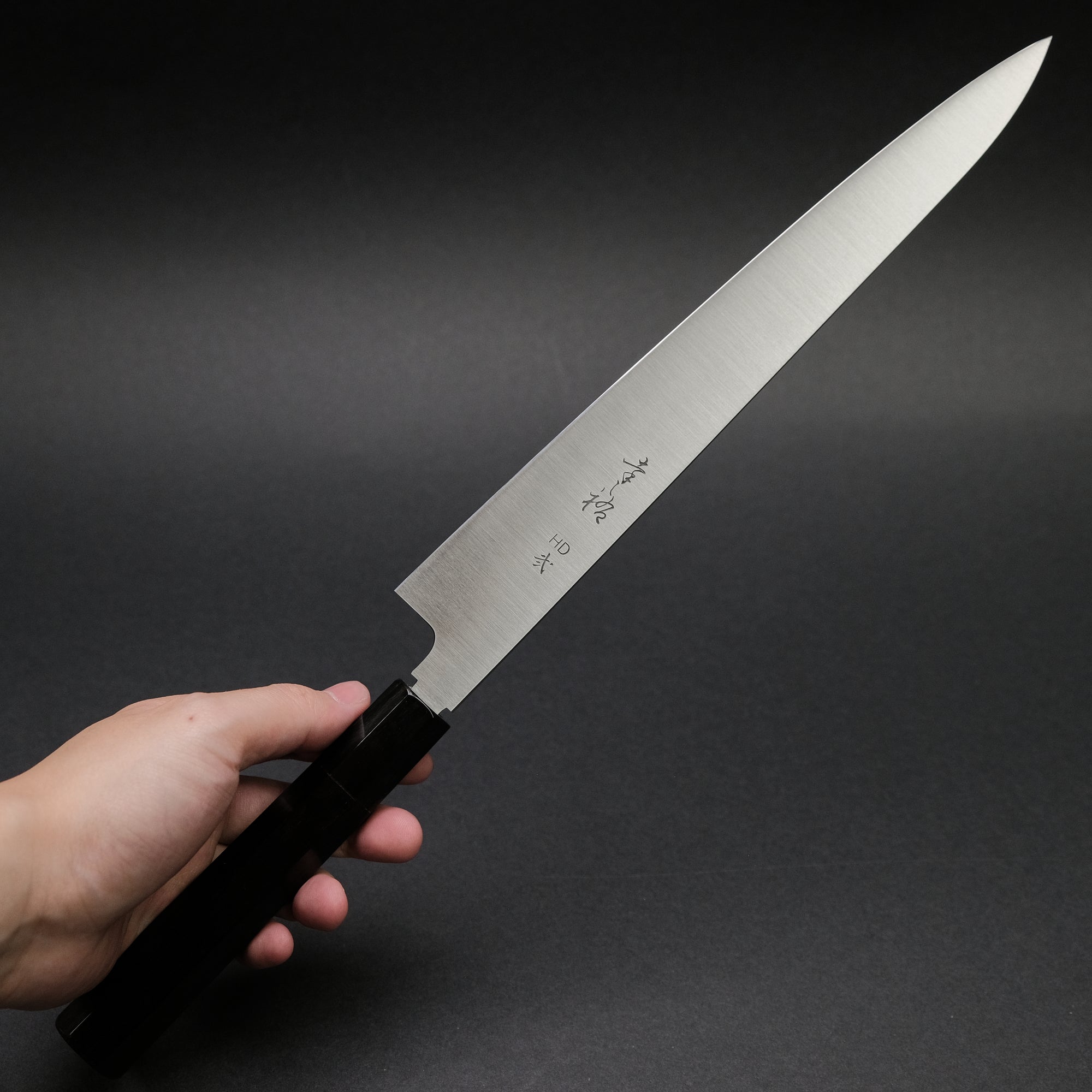 Konosuke HD2 Sujihiki 270mm Ebony Black Horn Handle