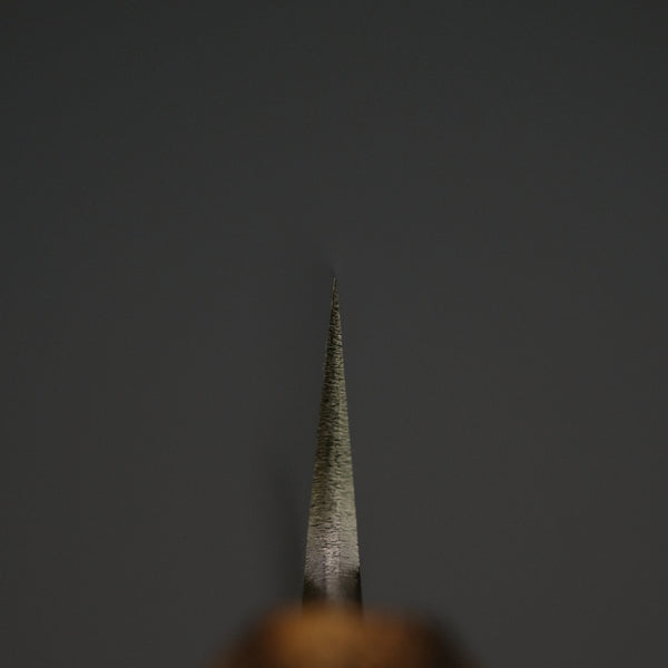 Konosuke MB White #2 Nashiji Kurouchi Petty 150mm Khii Chestnut Handle