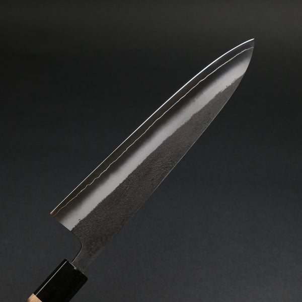 Konosuke Madei Sumiiro SLD Gyuto 210mm Burnt Chestnut Handle