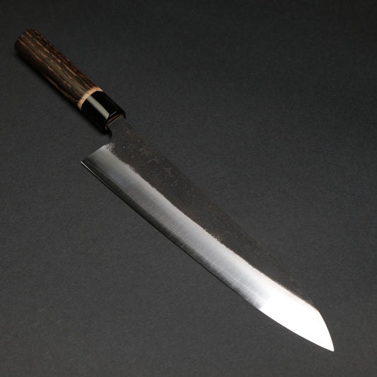 Konosuke Madei Sumiiro SLD Gyuto 240mm Burnt Chestnut Handle