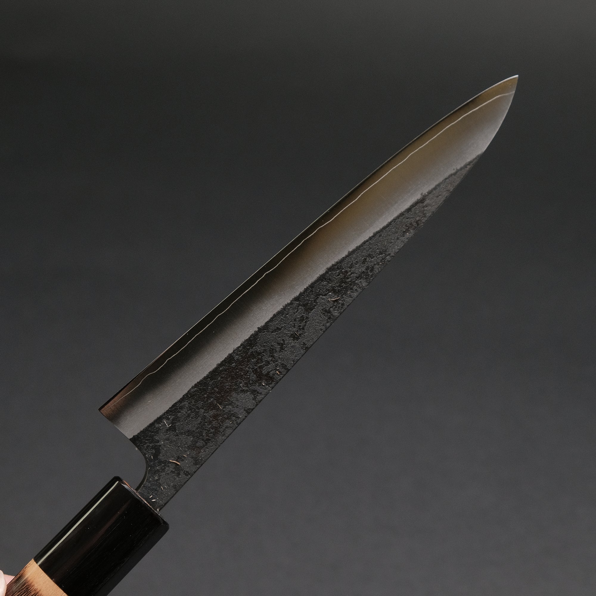 Konosuke Madei Sumiiro SLD Petty 150mm Burnt Chestnut Handle
