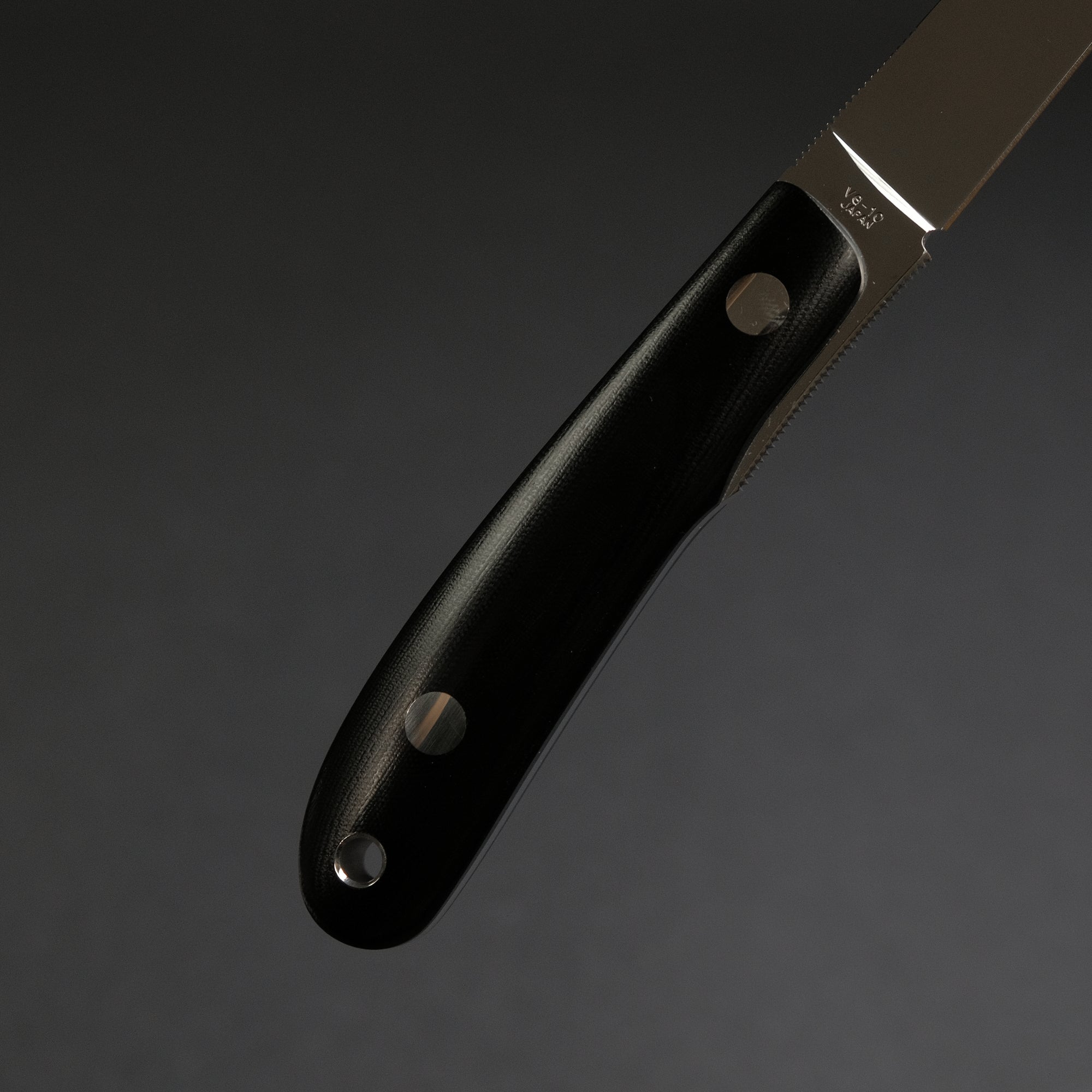 MOKI Banff Fixed Blade Linen Micarta Handle (Long)