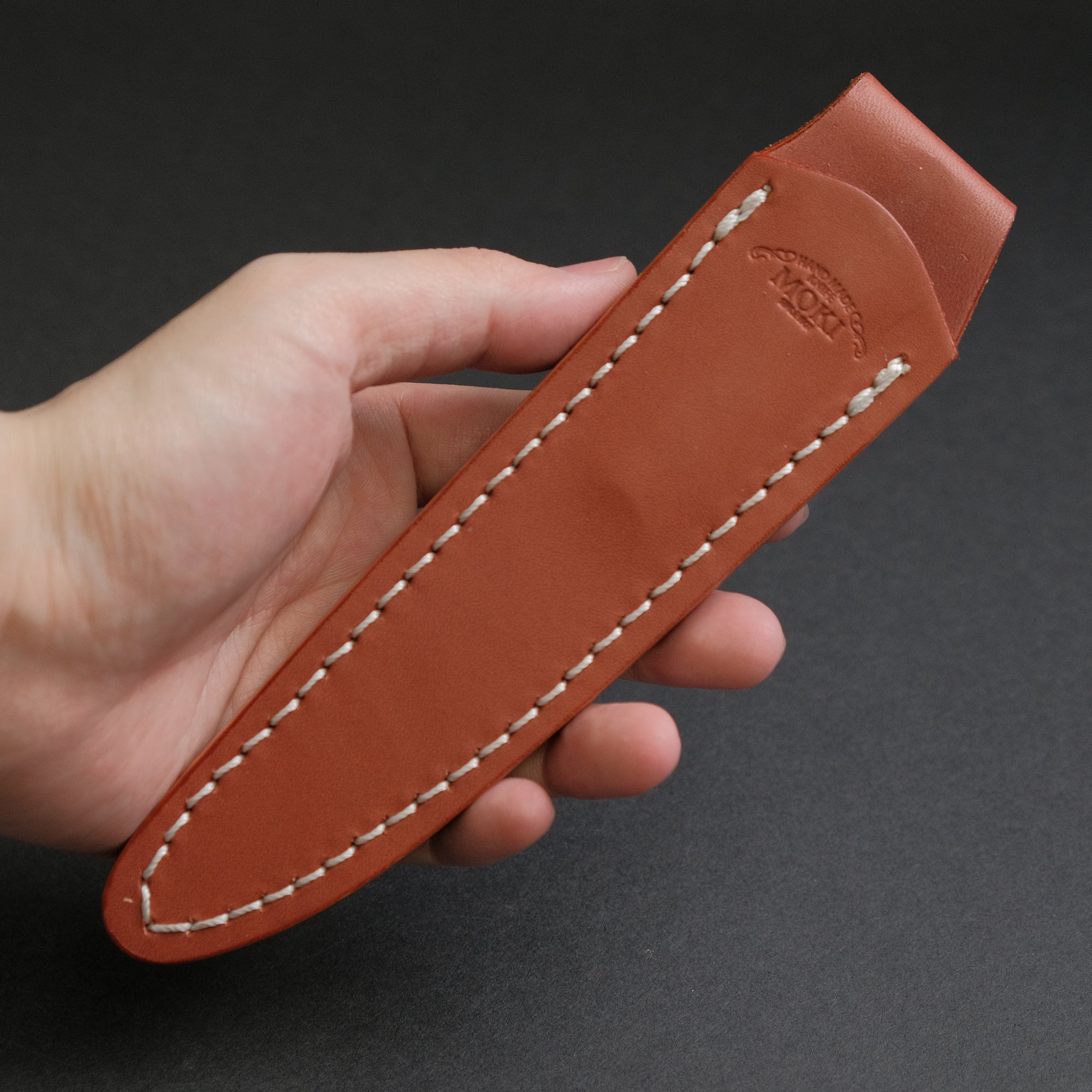 MOKI Banff Fixed Blade Linen Micarta Handle (Long)