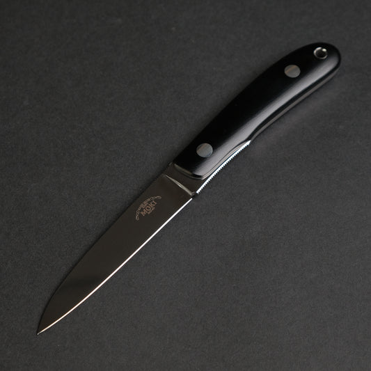MOKI Banff Fixed Blade Linen Micarta Handle (Long)