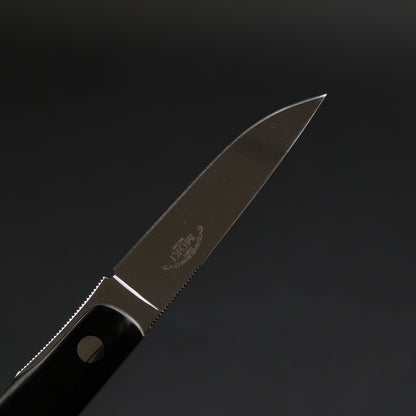 MOKI Banff Fixed Blade Linen Micarta Handle (Medium)