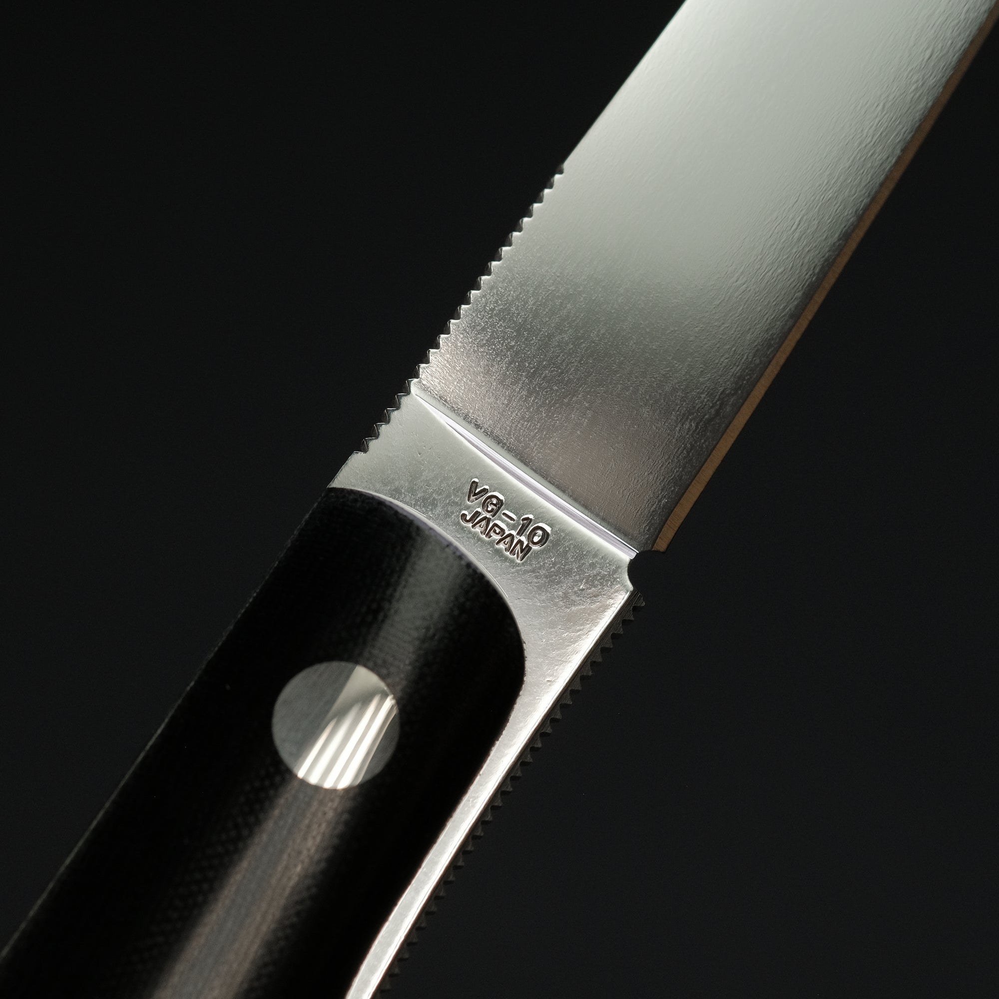 MOKI Banff Fixed Blade Linen Micarta Handle (Medium)