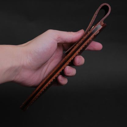 MOKI Berg Fixed Blade Canvas Micarta Handle (Natural Brown)