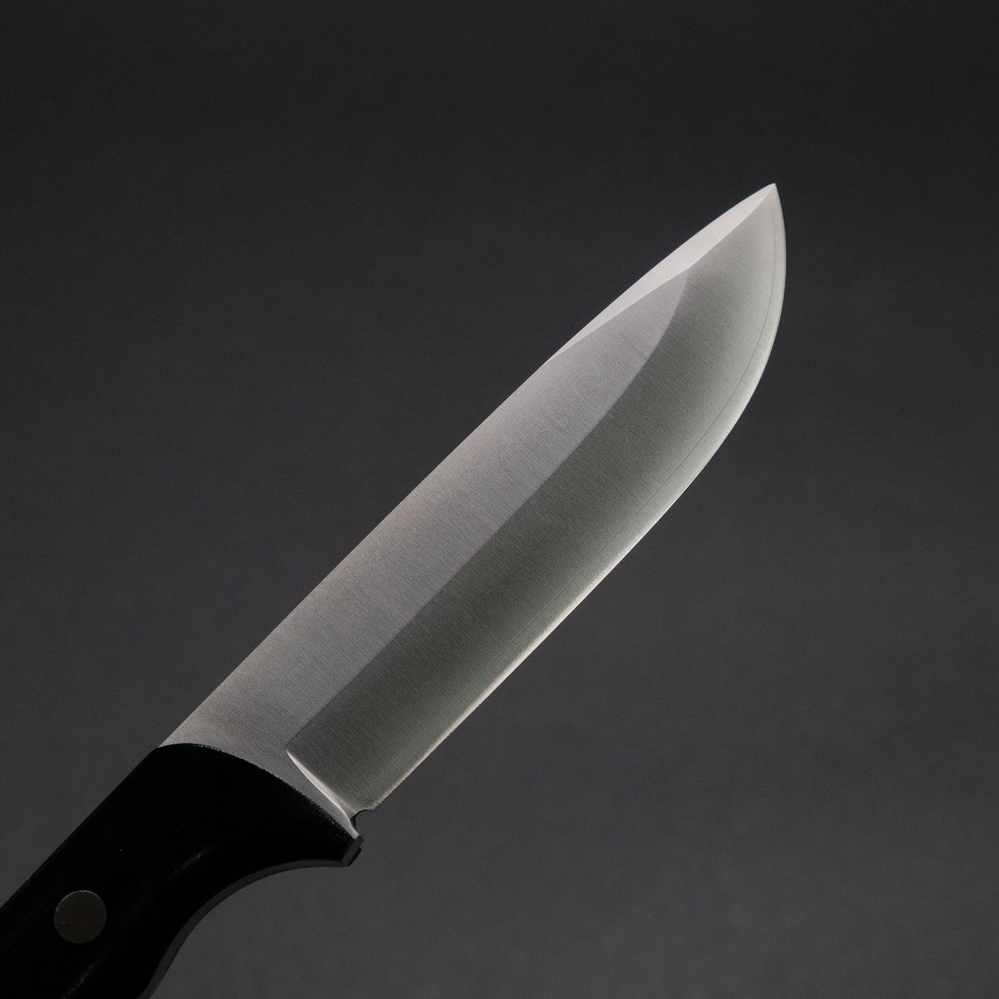 MOKI Berg Fixed Blade Linen Micarta Handle