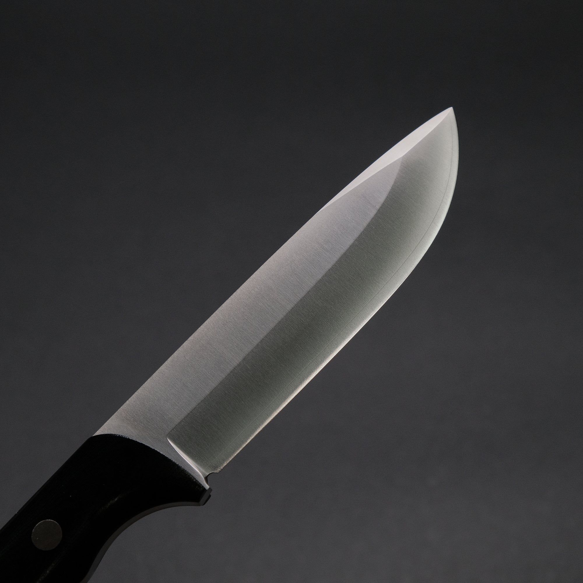 MOKI Berg Fixed Blade Linen Micarta Handle