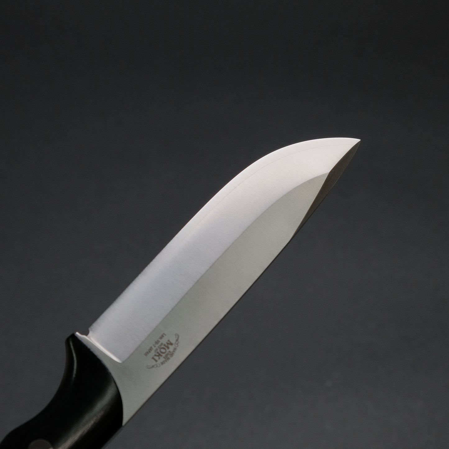 MOKI Berg Fixed Blade Linen Micarta Handle