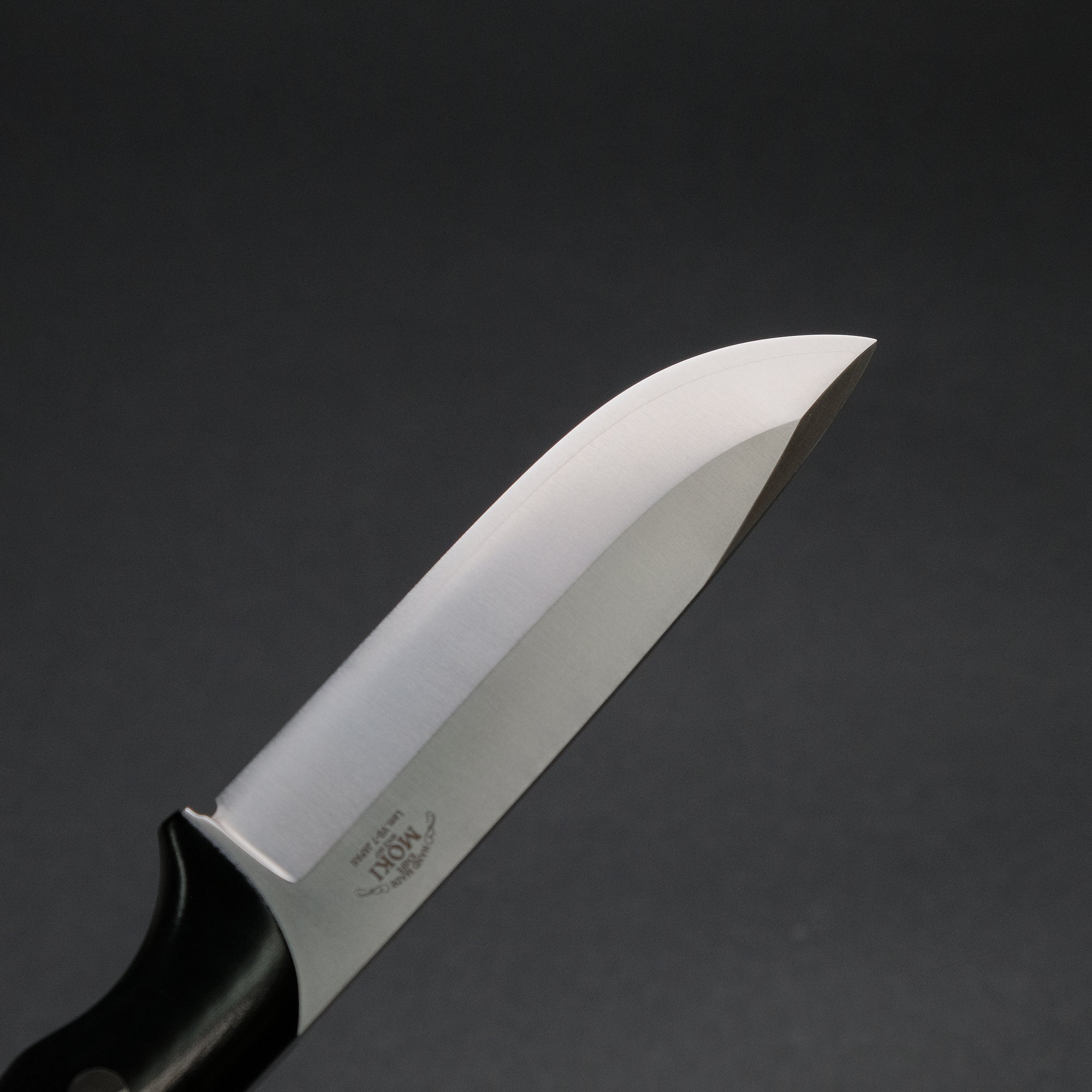 MOKI Berg Fixed Blade Linen Micarta Handle