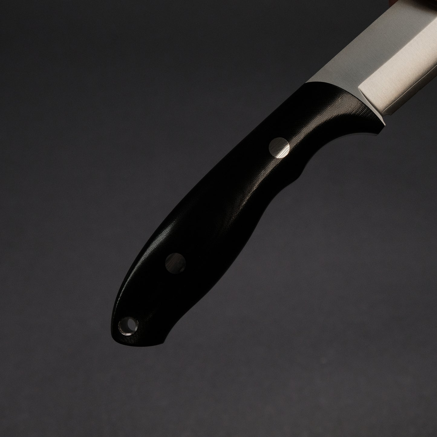 MOKI Berg Fixed Blade Linen Micarta Handle