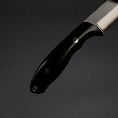 MOKI Berg Fixed Blade Linen Micarta Handle