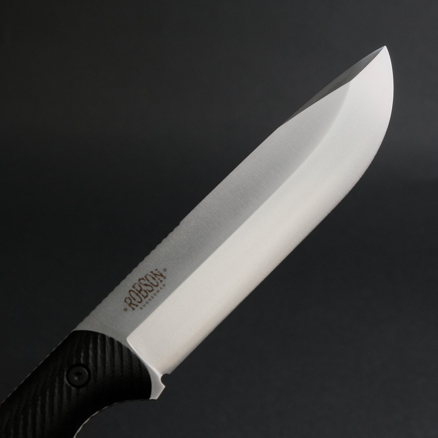 MOKI Berg Robson Ruggedman Fixed Blade Linen Micarta Handle
