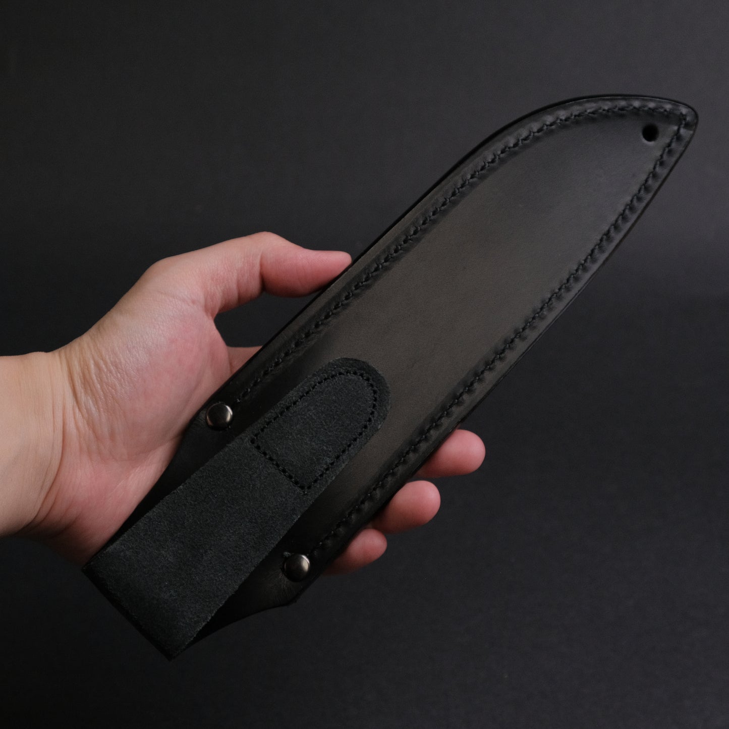 MOKI Berg Robson Ruggedman Fixed Blade Linen Micarta Handle