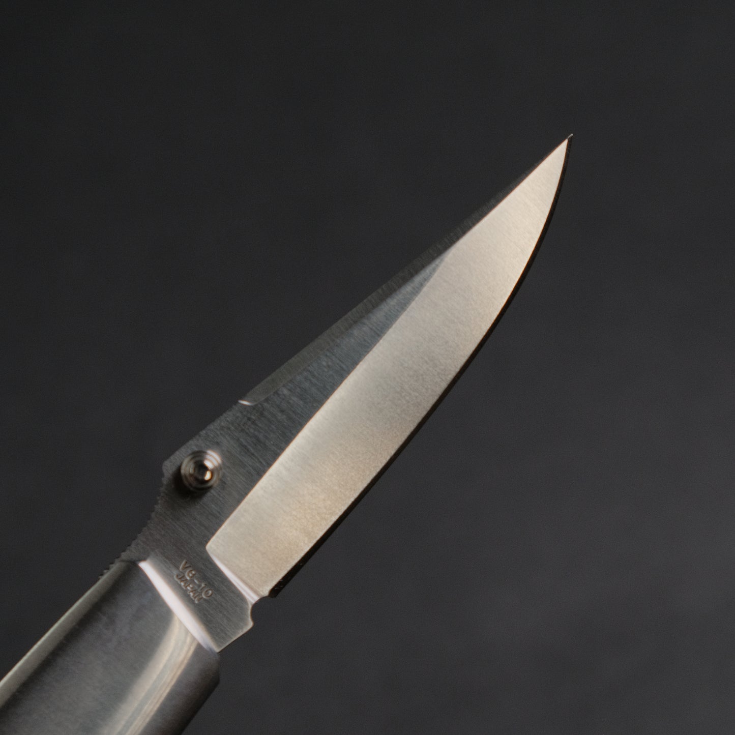 MOKI Kingfisher Folding Knife Linen Micarta Handle
