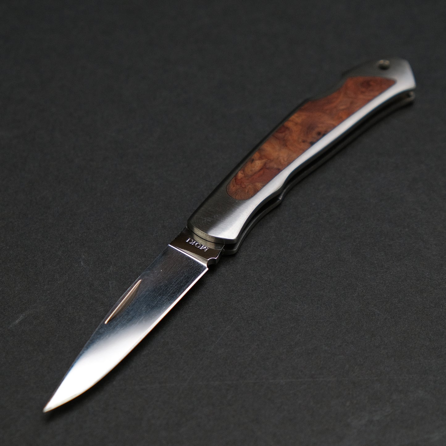 MOKI Kita Kitsune Folding Knife Quince Handle