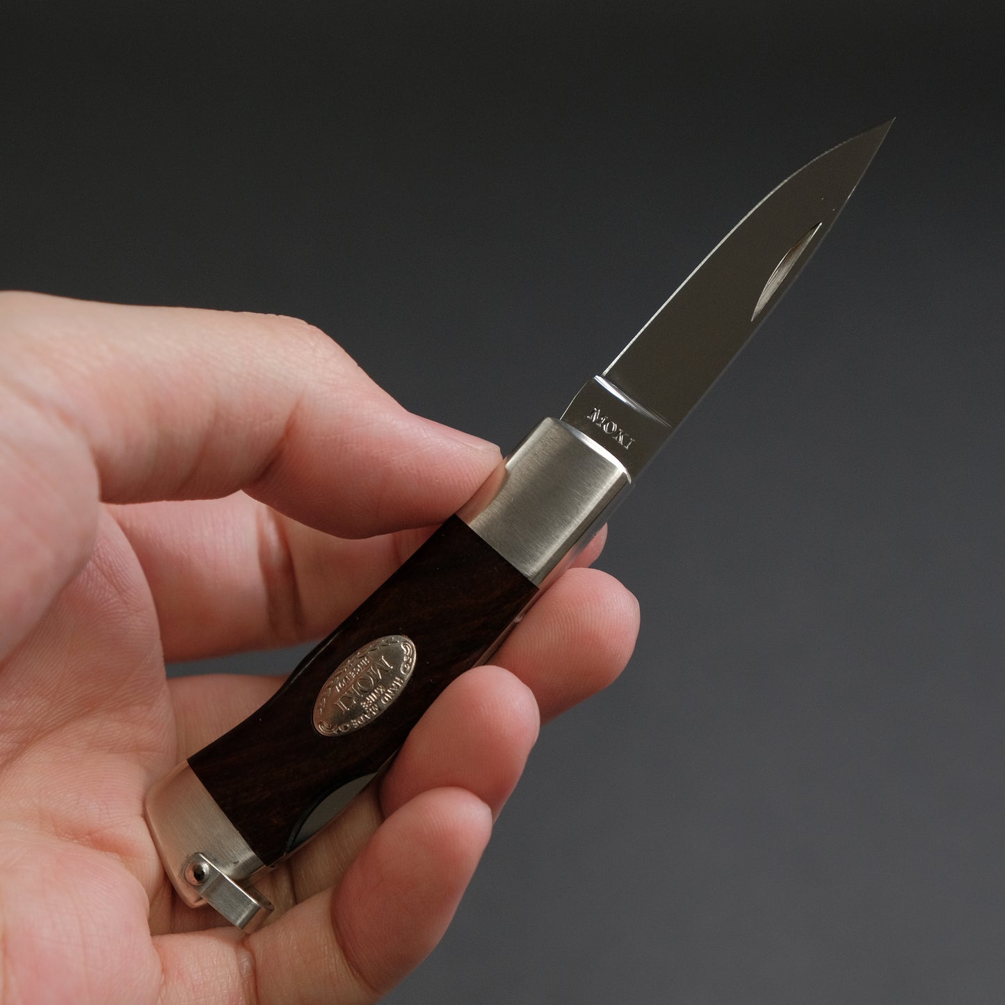 MOKI MK-810I/INS Folding Knife Ironwood Handle