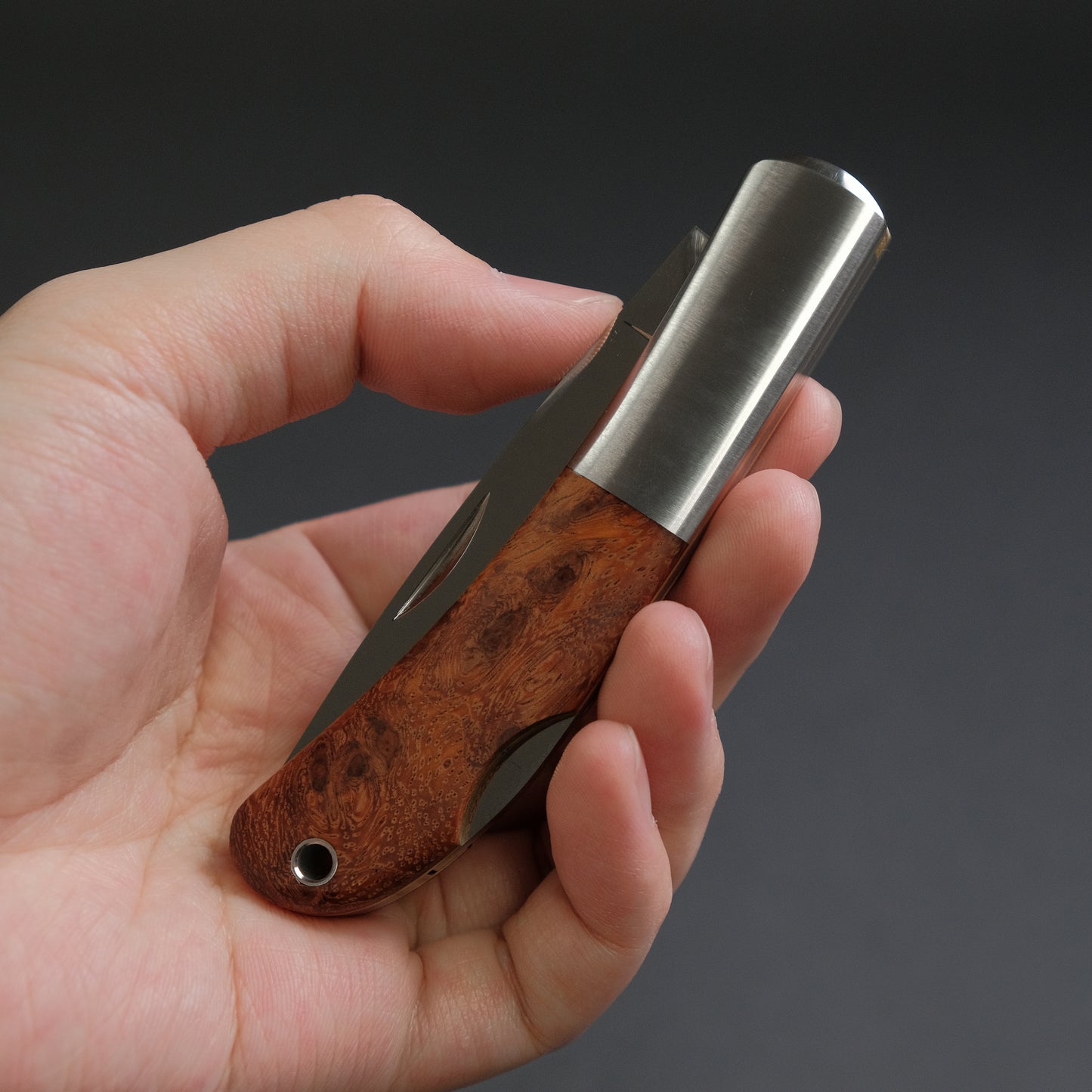 MOKI Priant Folding Knife Quince Handle