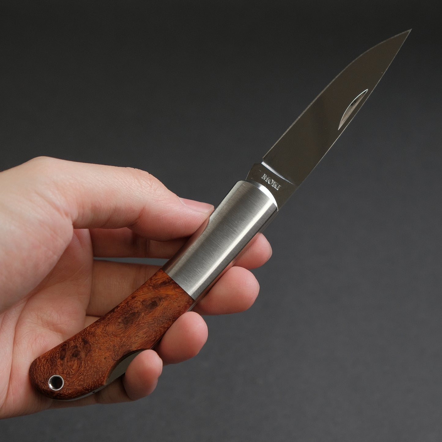 MOKI Priant Folding Knife Quince Handle