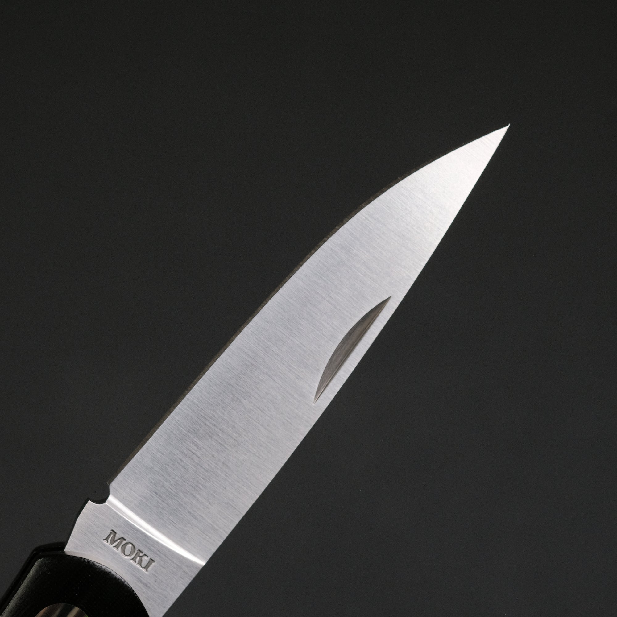 MOKI Shima Owl Folding Knife Large Linen Micarta Handle