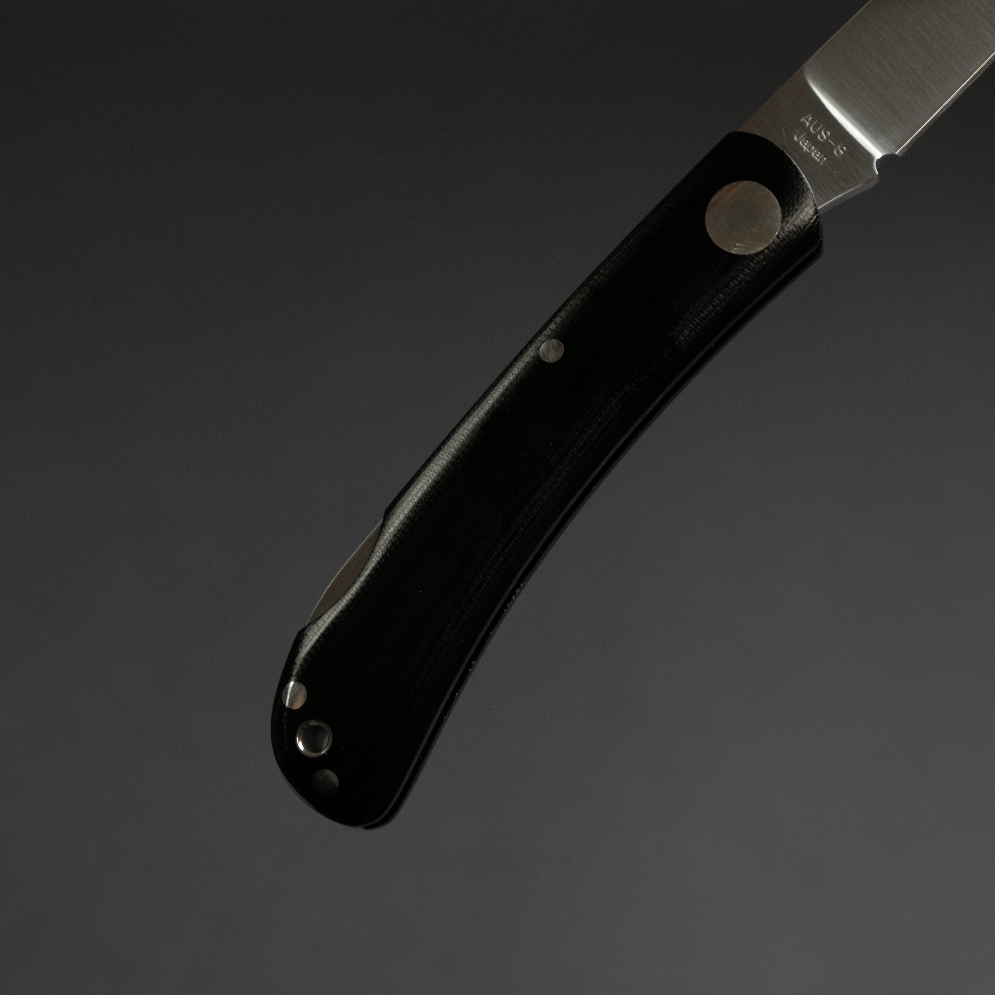 MOKI Shima Owl Folding Knife Linen Micarta Handle (Medium)