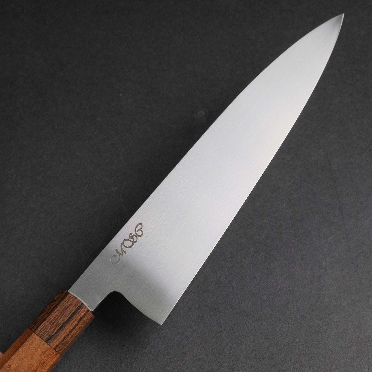 MSicard AEB-L Gyuto 225mm Roasted Birdseye Maple Handle