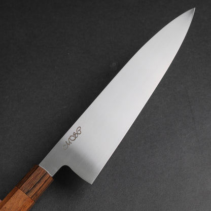MSicard AEB-L Gyuto 225mm Roasted Birdseye Maple Handle