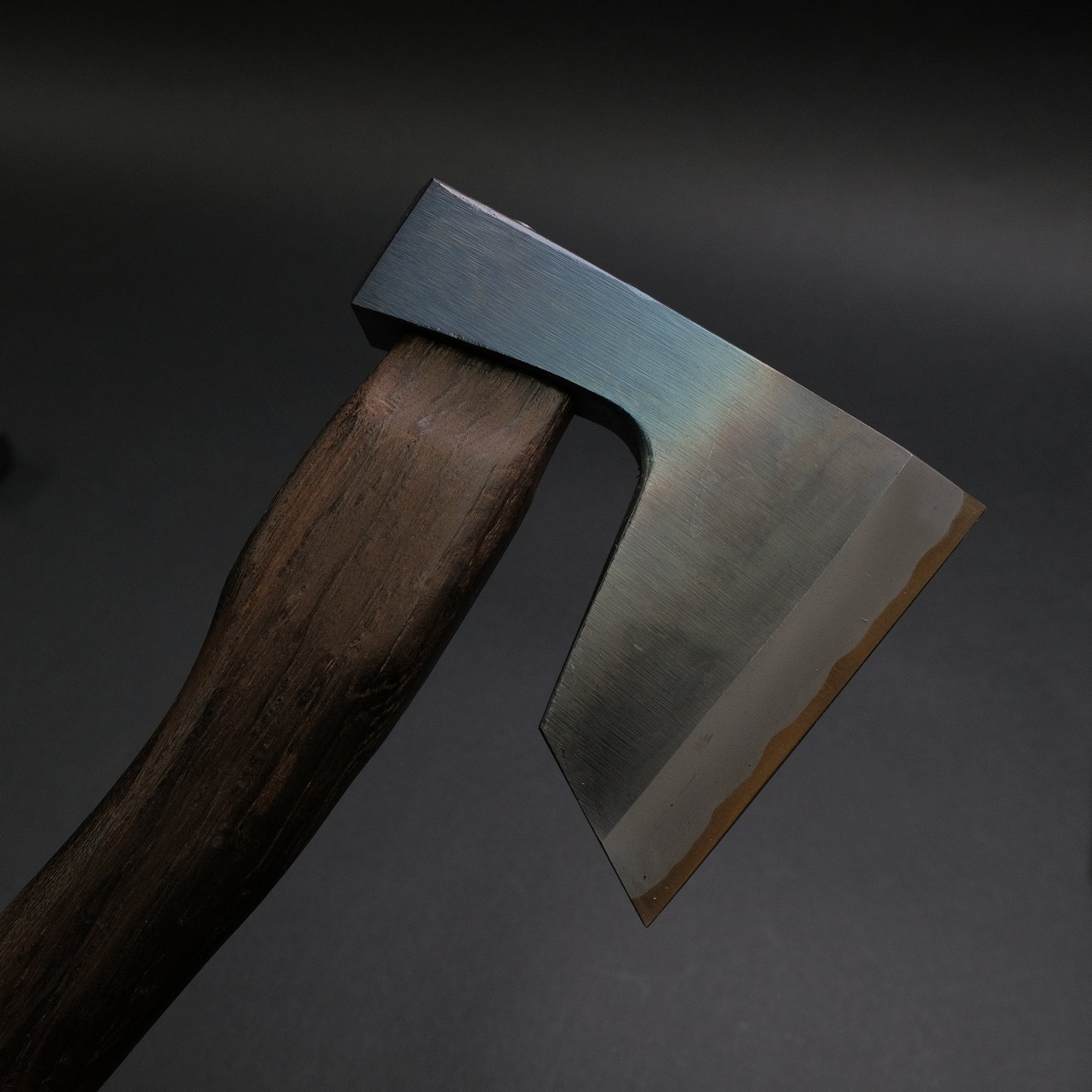 Mizuno Warikomi Jikata Ax 570g Burnt Oak Handle (Curved)