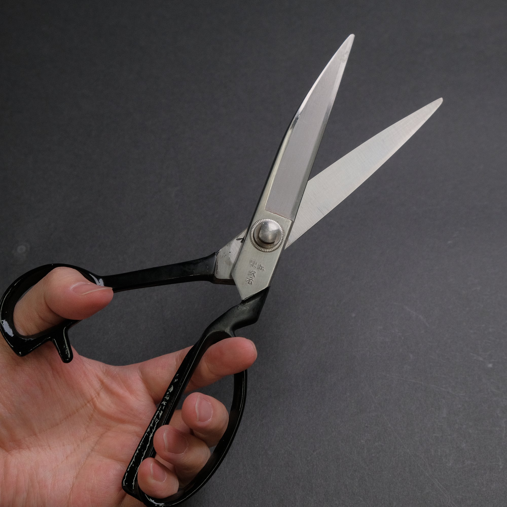 Morihei Hisamoto Blue Super Fabric Shears 240mm