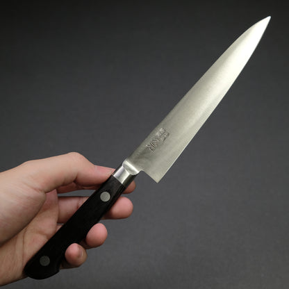 Morihei Hisamoto Hagane Petty 150mm Pakka Handle