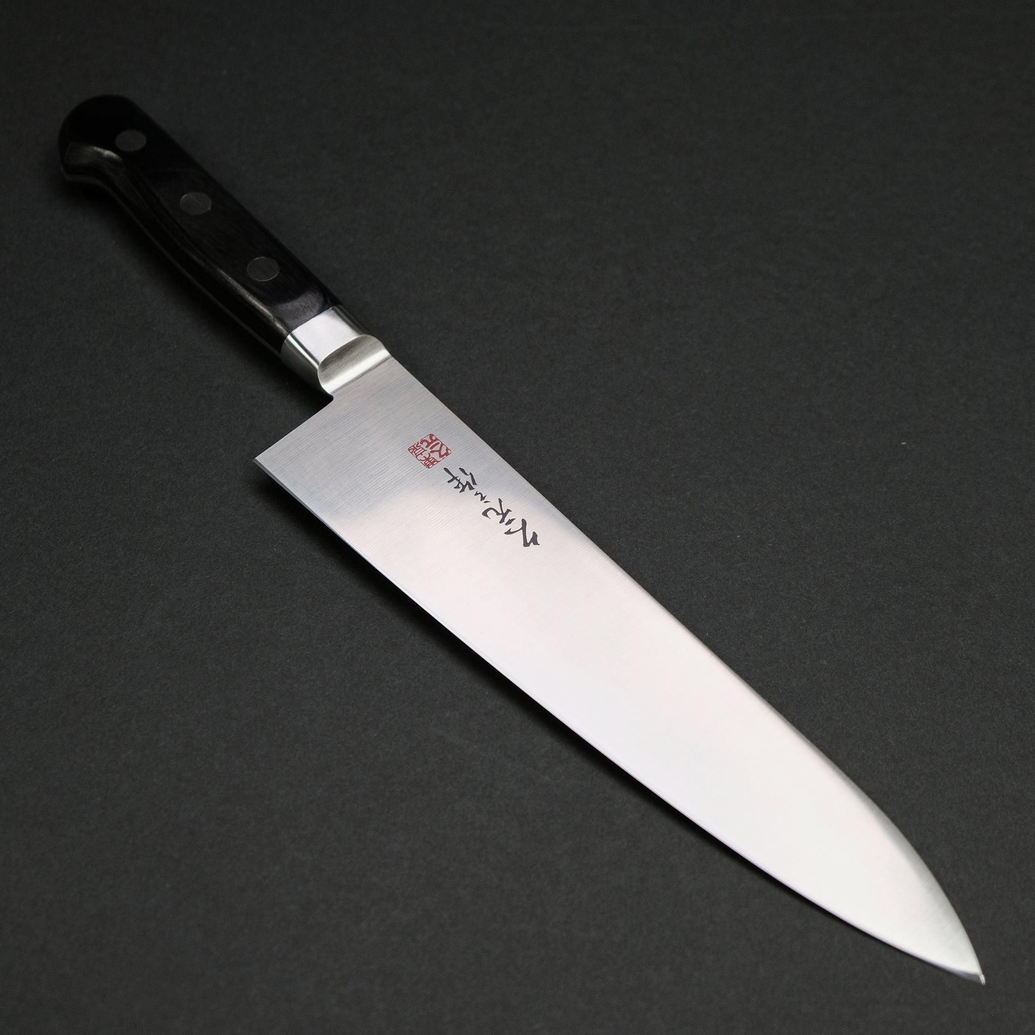 Morihei Hisamoto INOX Gyuto 210mm Pakka Handle