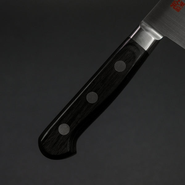Morihei Hisamoto INOX Santoku 165mm Pakka Handle