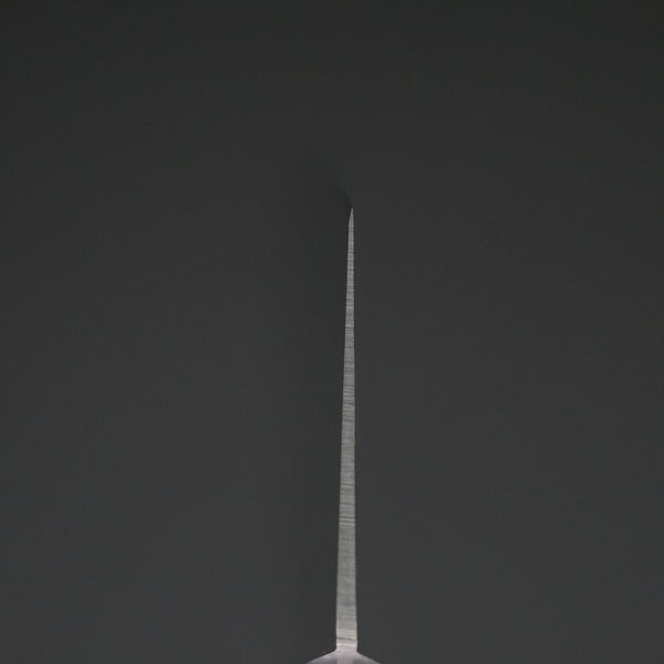 Morihei Hisamoto INOX Santoku 165mm Pakka Handle