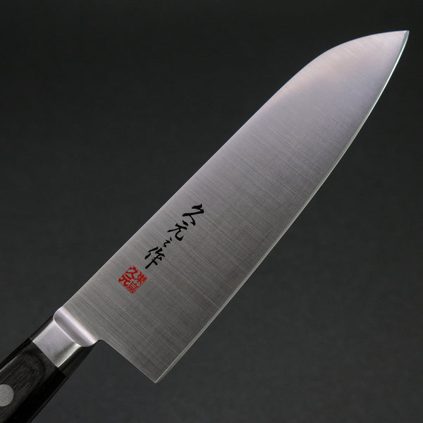 Morihei Hisamoto INOX Santoku 165mm Pakka Handle