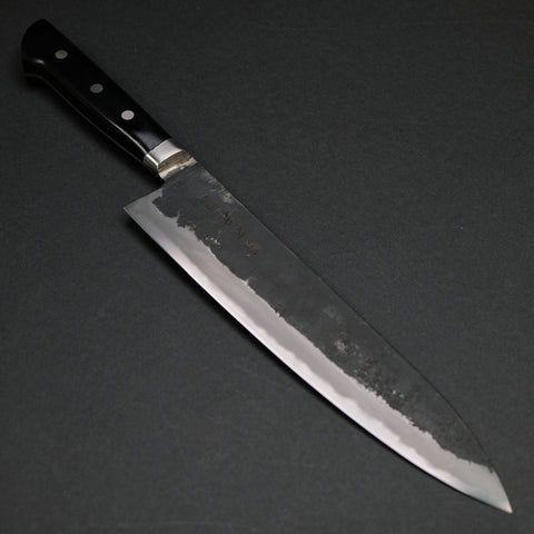 Morihei Hisamoto Kurouchi White #1 Gyuto 240mm Pakka Handle (Fine Finish)