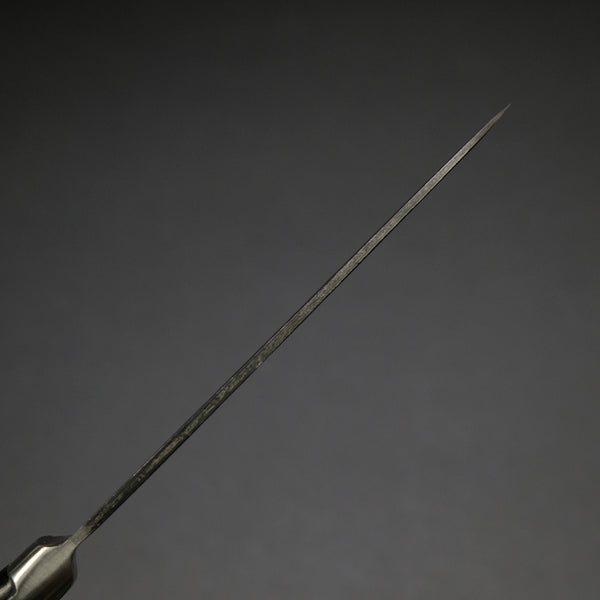 Morihei Hisamoto Kurouchi White #1 Petty 135mm Pakka Handle (Fine Finish)