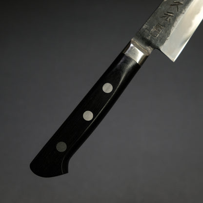 Morihei Hisamoto Kurouchi White #1 Petty 135mm Pakka Handle (Fine Finish)