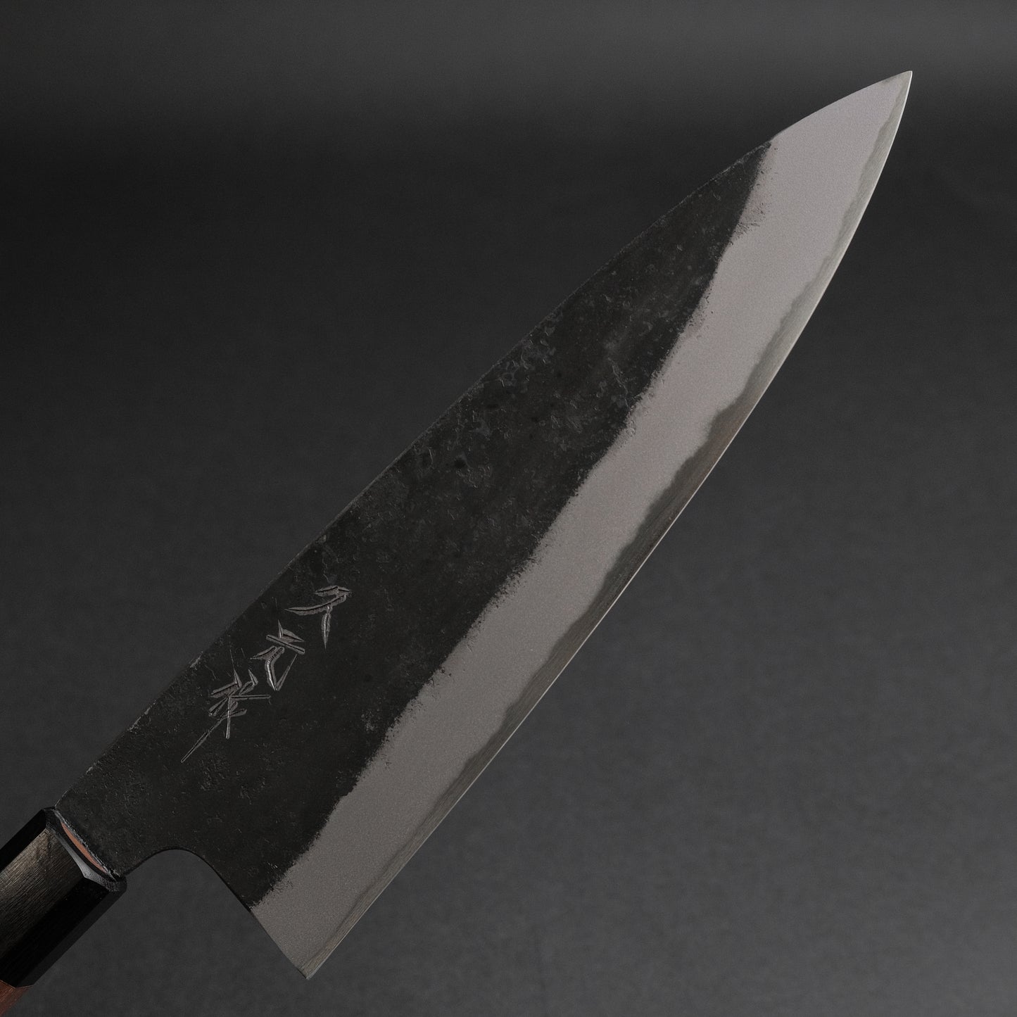 Morihei Hisamoto Kurouchi White #2 Extra Height Gyuto 210mm Walnut Handle
