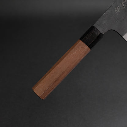 Morihei Hisamoto Kurouchi White #2 Extra Height Gyuto 210mm Walnut Handle