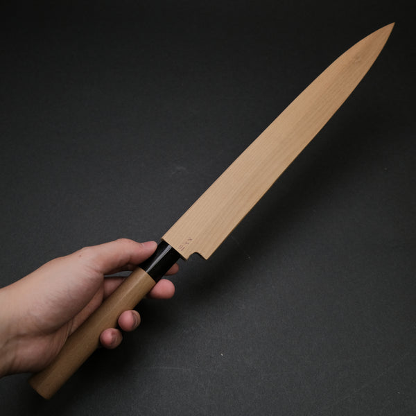 Morihei Hisamoto Vintage Fugubiki 300mm Magnolia Handle (Stainless)