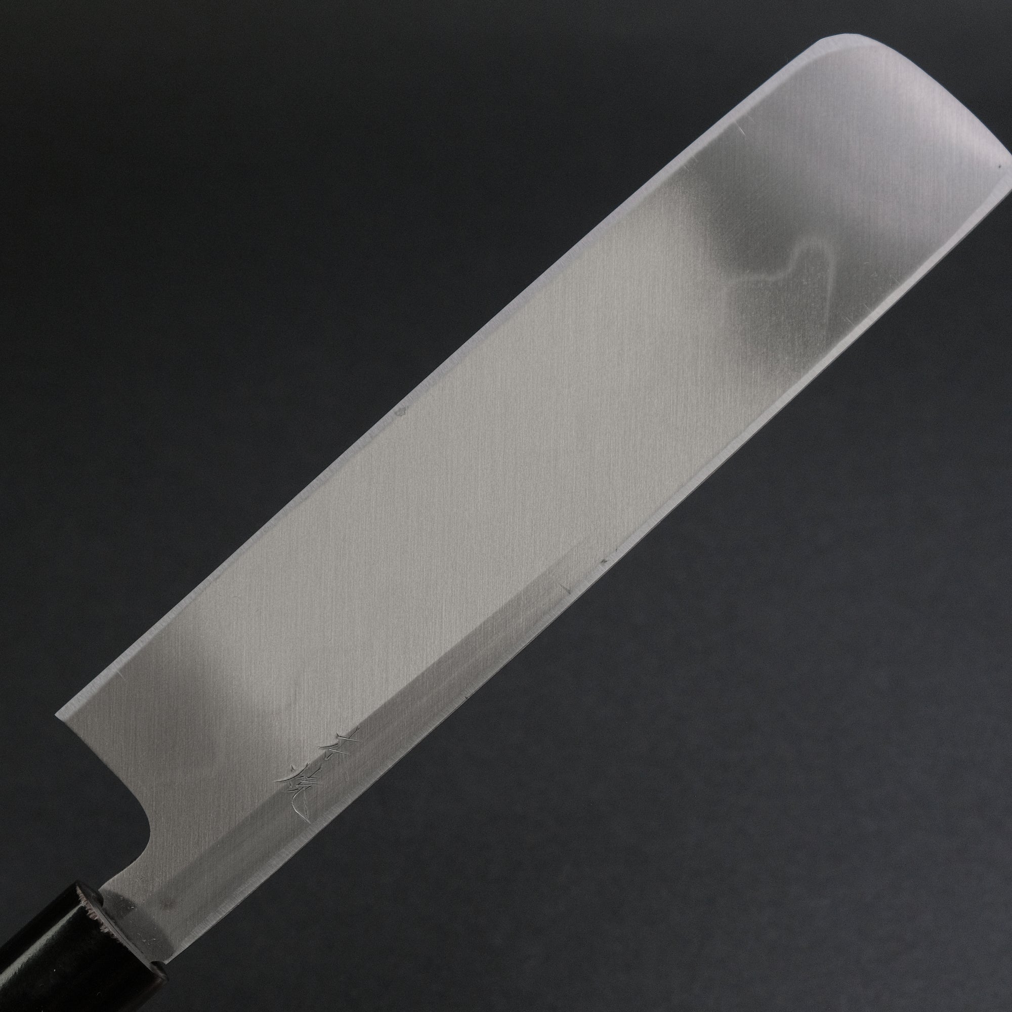 Morihei Hisamoto Vintage Honyaki Usuba 210mm Ebony Handle