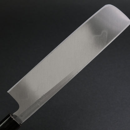 Morihei Hisamoto Vintage Honyaki Usuba 210mm Ebony Handle